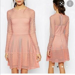 Bcbgmaxazria light pink dress